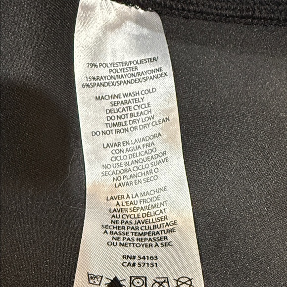 Calvin Klein Black Performance Coat - Picture 6 of 6